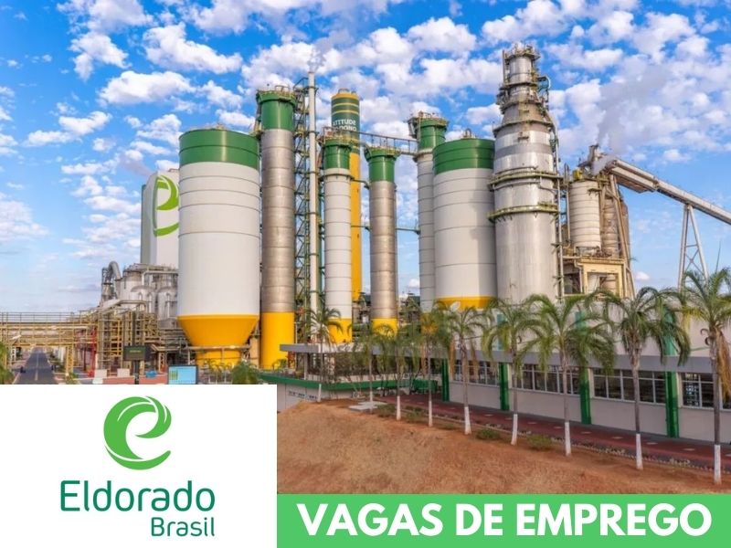 Eldorado Brasil está com diversas vagas de emprego abertas no país