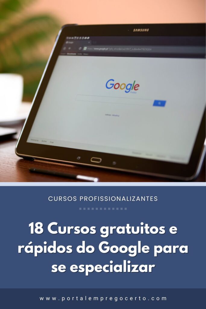 18 Cursos gratuitos e rápidos do Google para se especializar