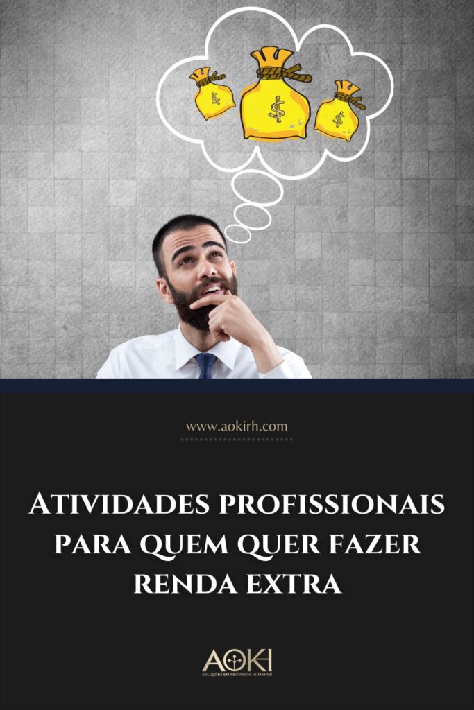 Atividades profissionais para quem quer fazer renda extra