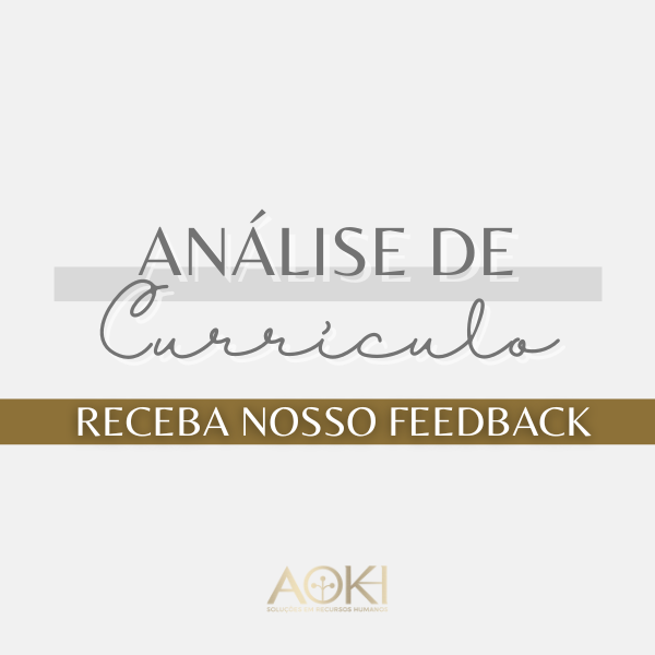 Análise de Currículo - Aoki RH