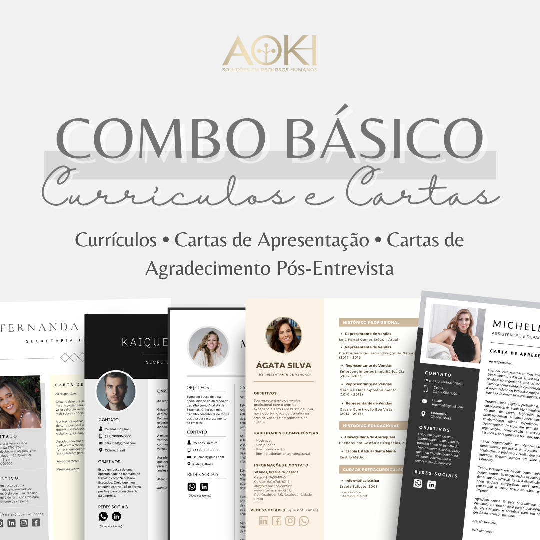 Combo Básico - Aoki RH