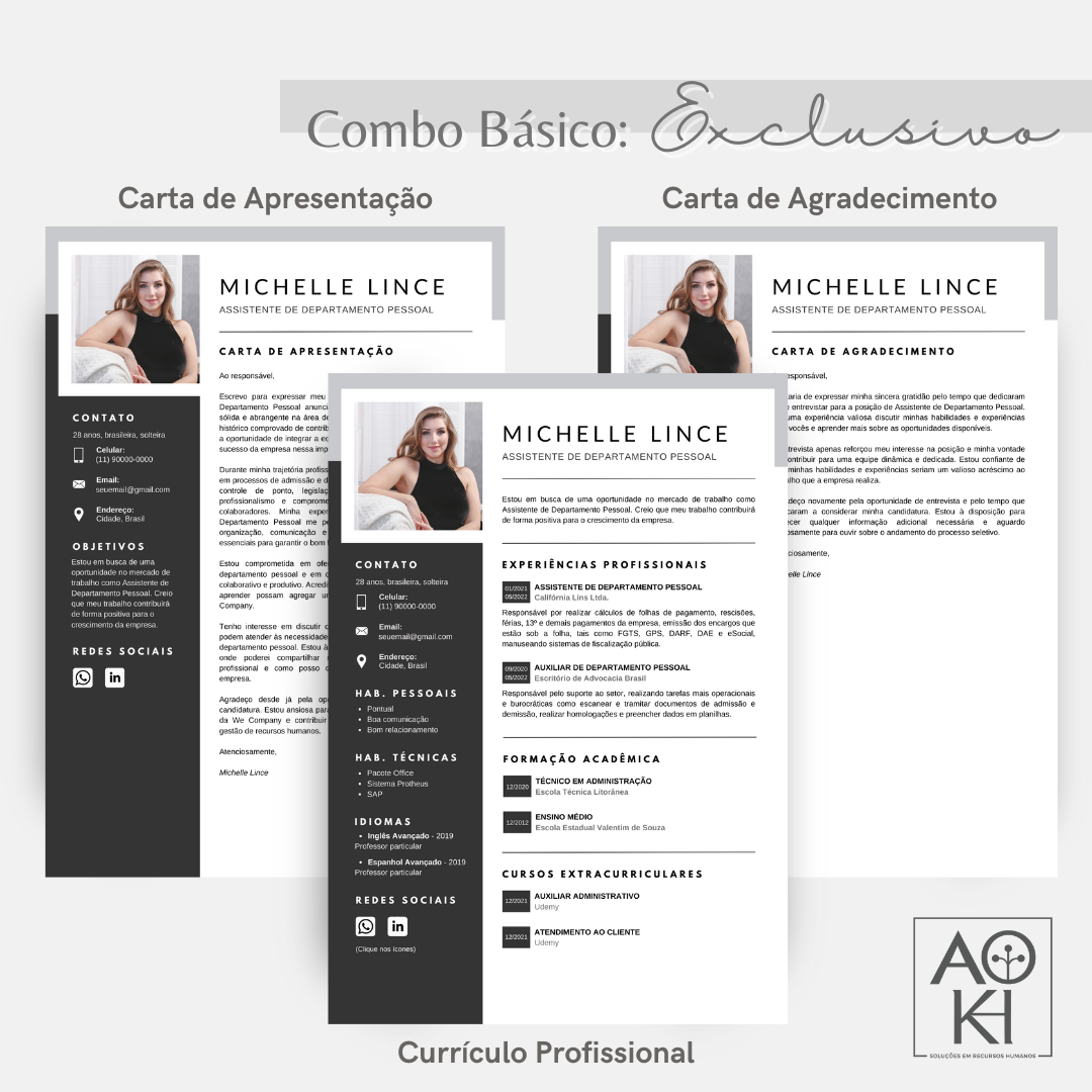 Combo Básico - Exclusivo)