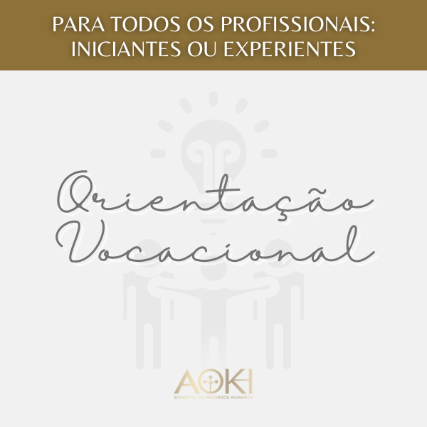 Orientação Vocacional - Aoki RH