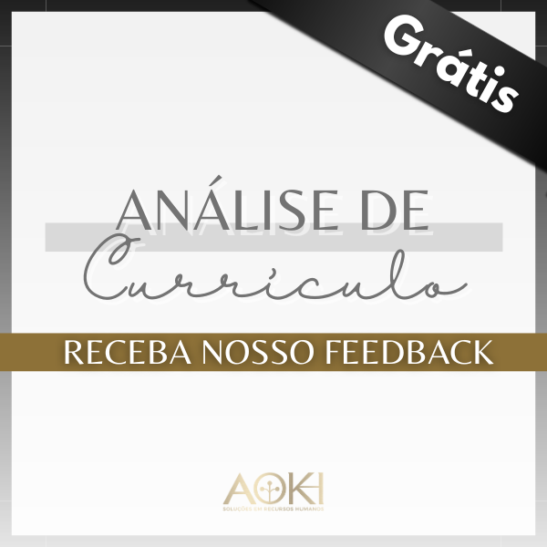 Análise de Currículo (Grátis) - Aoki RH