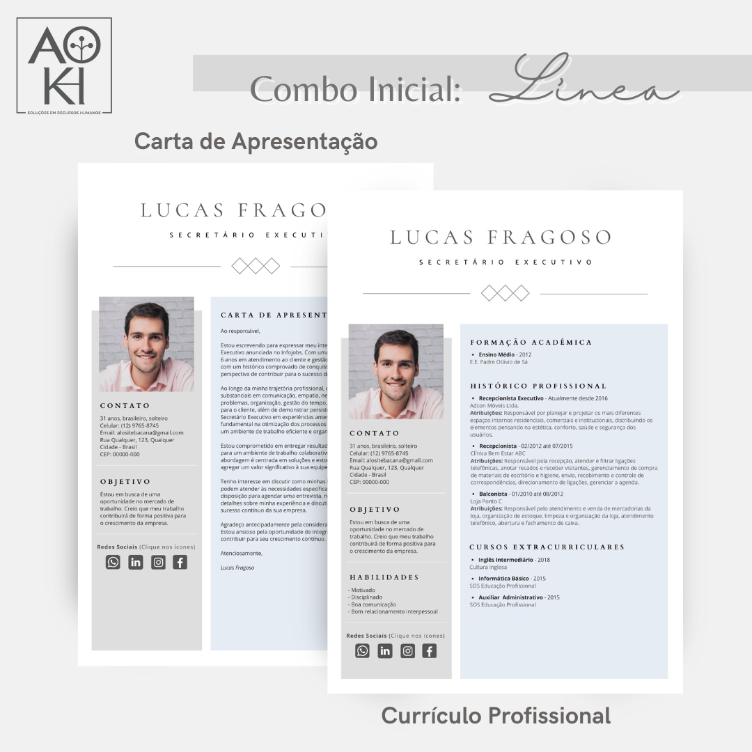 Combo Inicial - Línea (Azul)