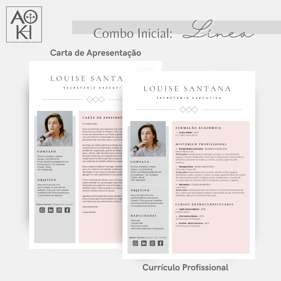 Combo Inicial - Línea (Rosa)