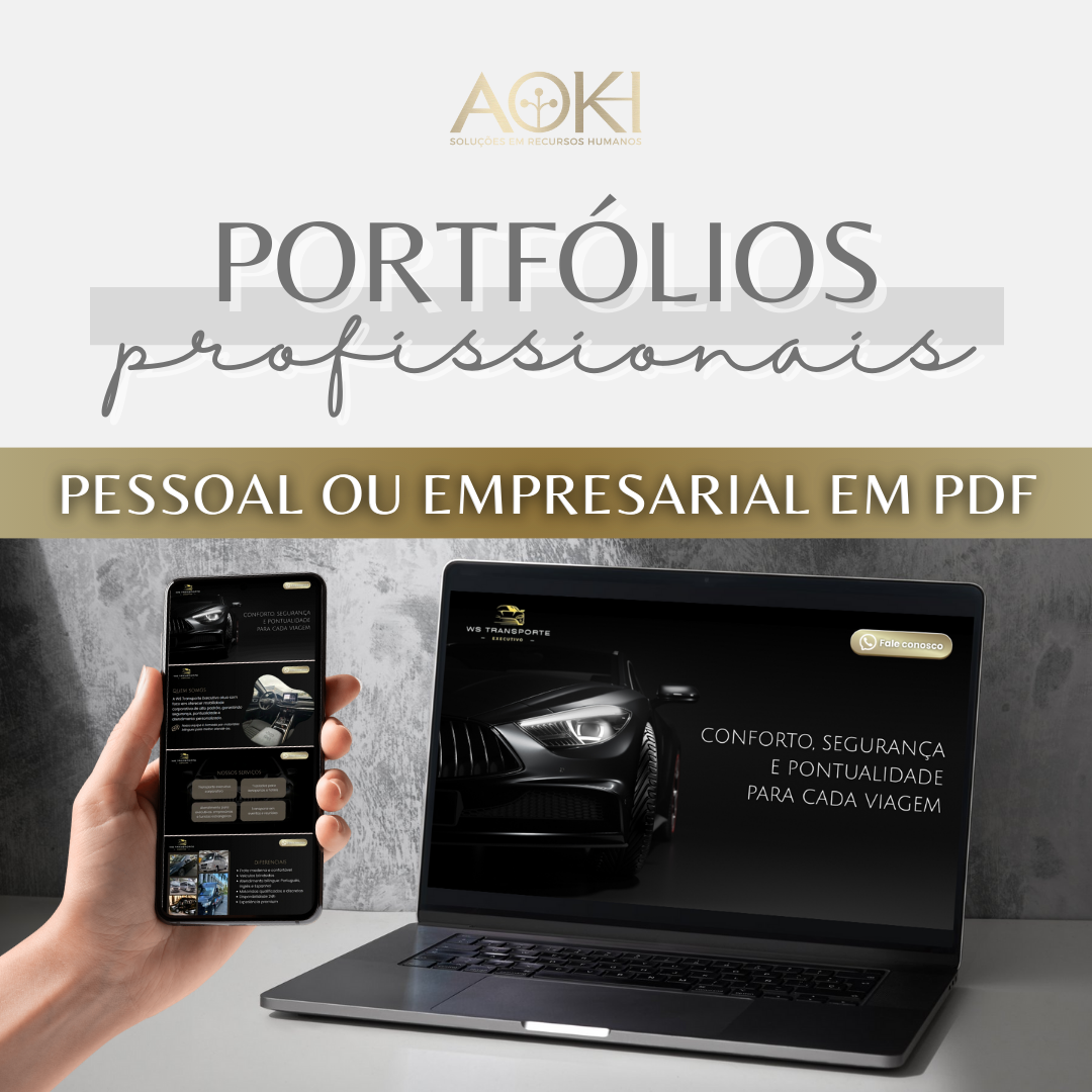 Portfólios Profissionais em PDF - Aoki RH
