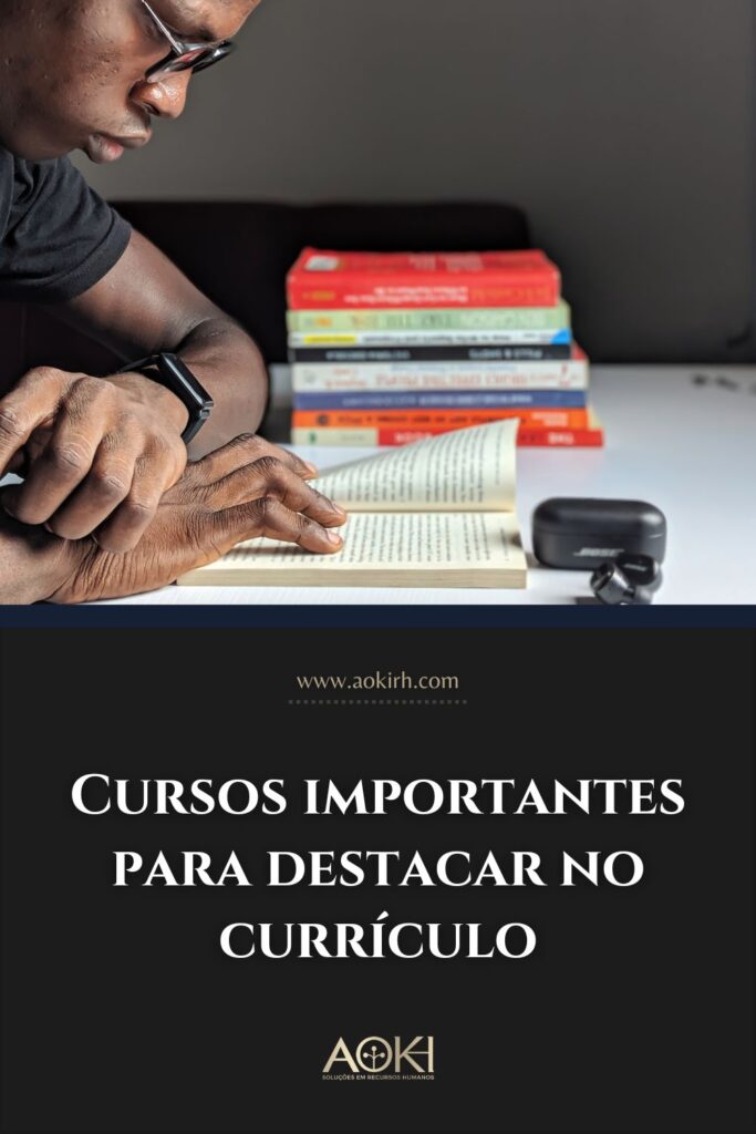 Cursos importantes para destacar no currículo