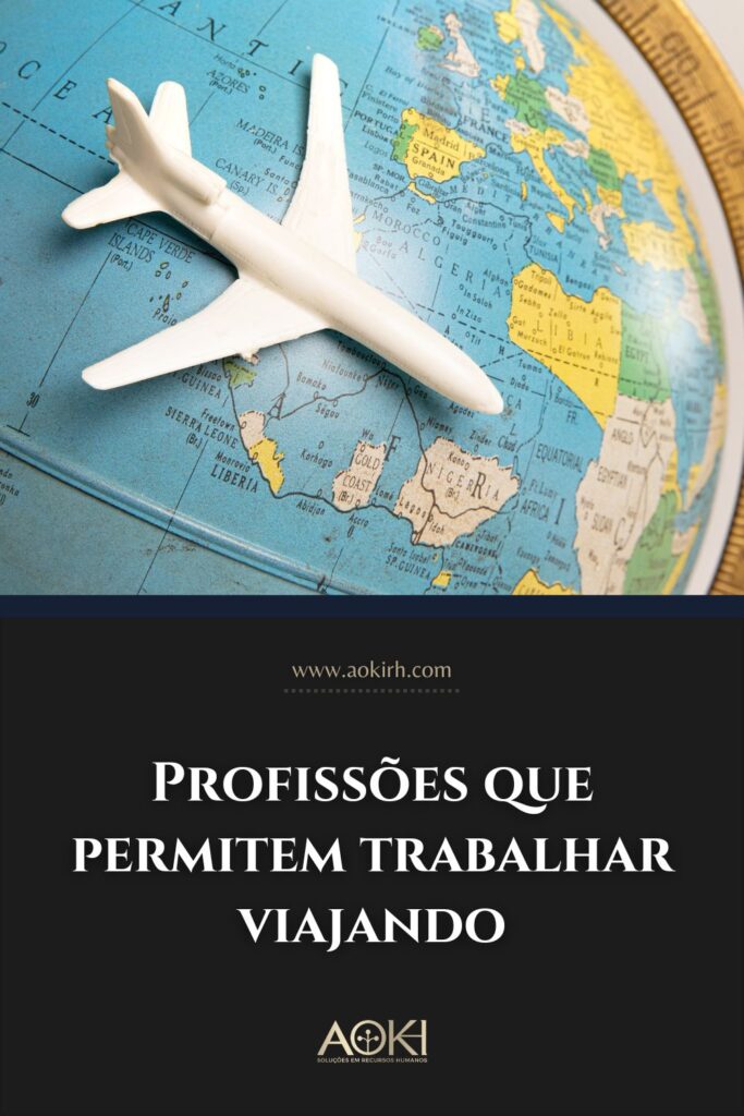 Profissões que permitem trabalhar viajando