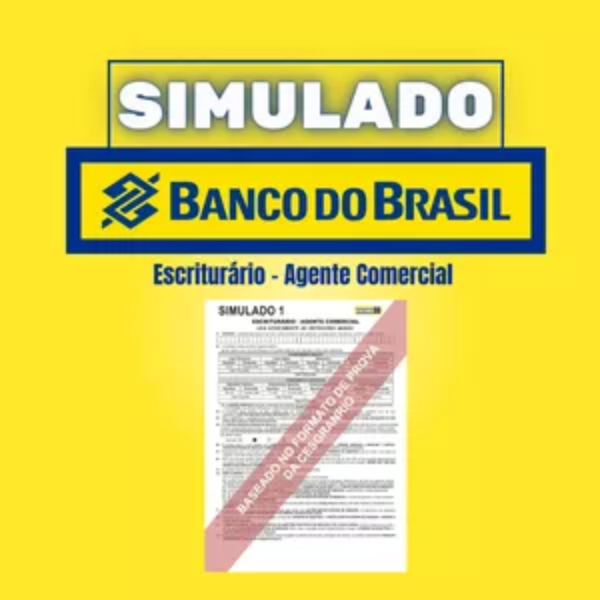 Simulado Banco do Brasil(Agente Comercial)