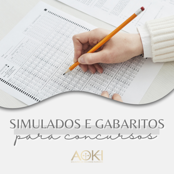 Simulados e gabaritos para concursos - Aoki RH